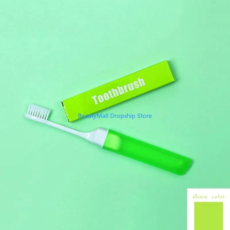 40JD Portable Folding Toothbrush Travel Tooth Brush Set for Creative Tooth Clean Tool
