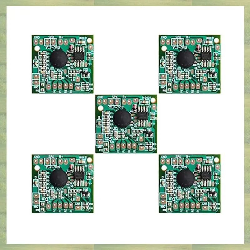 N15R-10PCS 30S Seconds Voice Playback Board Electronic Greeting Card Recorder Sound Module Chip Music Talking Recordable