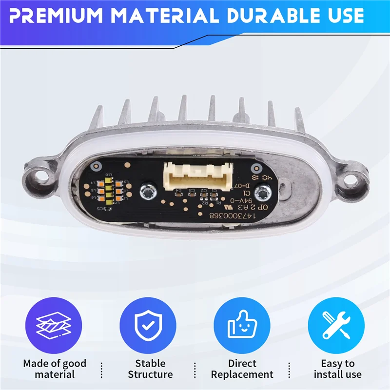 Frontscheinwerfer-LED-Modul für Skoda Octavia 3 2012–2019, Tagfahrlichtquelle, Teilenummer 5E0941645, 1473000368