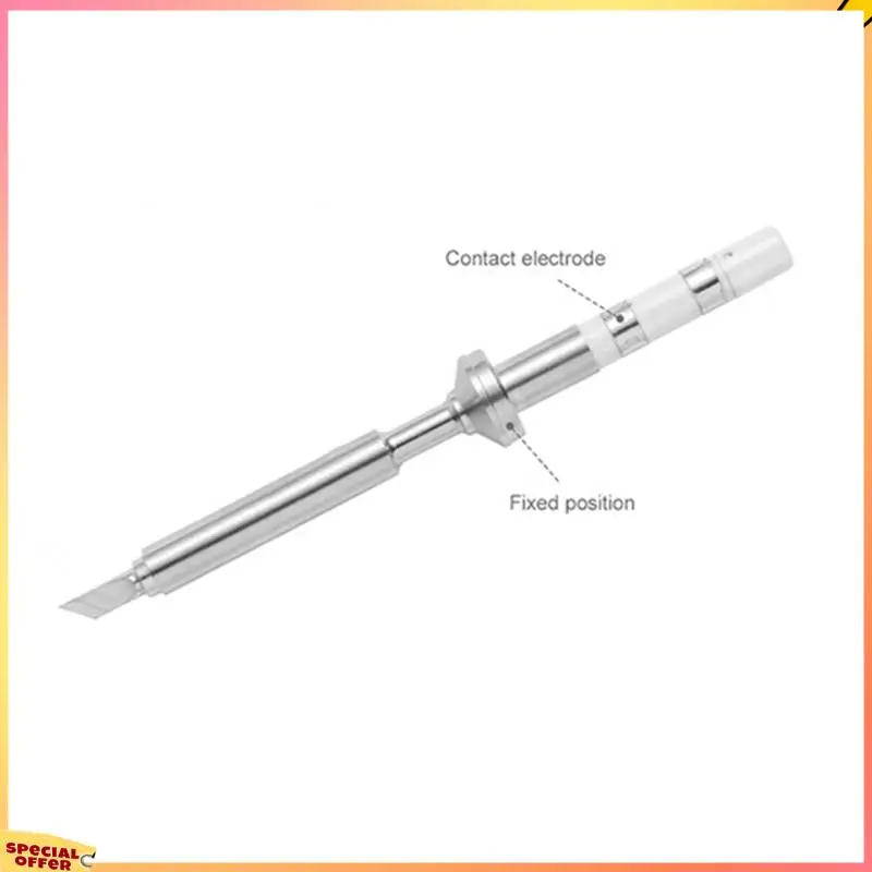 ABFI 4 Uds Mini lápiz puntas de pistola para soldar reemplazo para Micro soldador Pinecil, herramienta de pluma de soldadura portátil PTS200/TS100