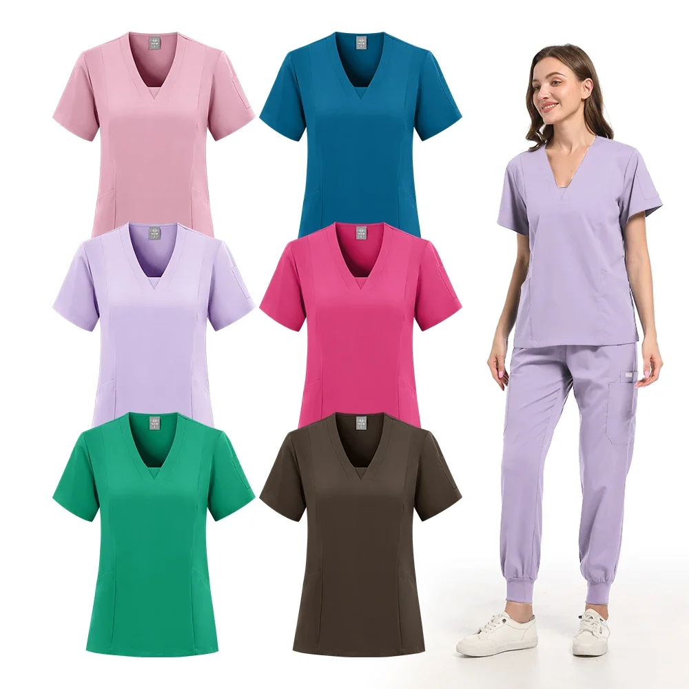 Uniforme médico para sala de operaciones, conjunto de suministros médicos, traje de cirugía Dental y enfermera, ropa de trabajo, venta al por mayor