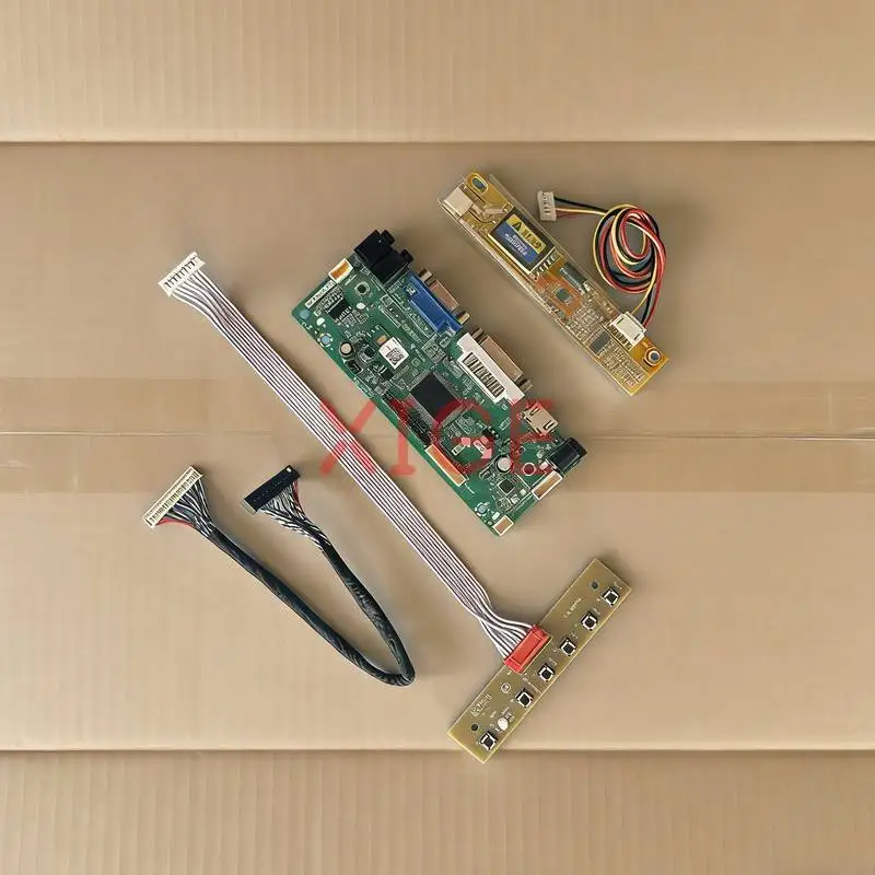 

Комплект платы контроллера драйвера экрана для LQ150F1LH22 N150P2 CLAA150PB0 N150P3 DIY 1CCFL 1400*1050 30Pin LVDS 1400x1050 VGA DVI HDMI