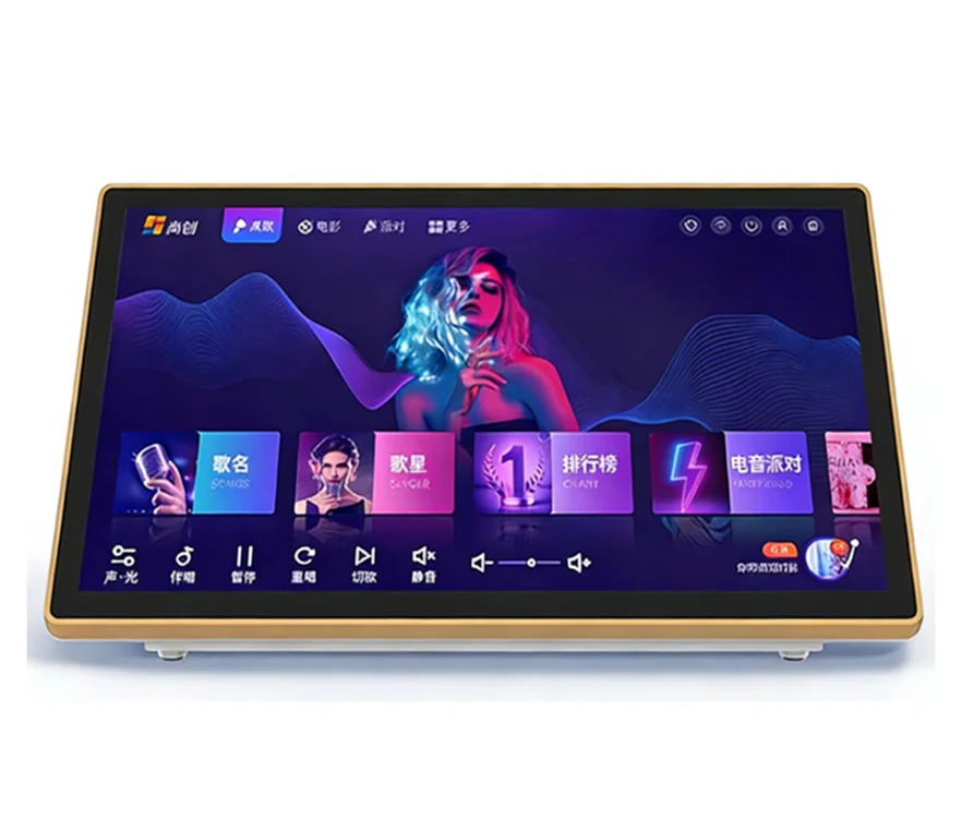 I.E.voice I6 System Karaoke Player (2TB Hard Drive) Wireless Remote Control Hi-Res Audio Birch Plywood Shell Home