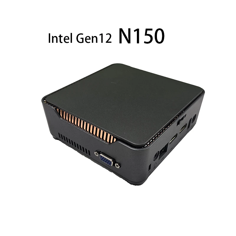 معالج كمبيوتر صغير جديد من الجيل الثاني عشر NUC Win10/11 N150 8 جيجا بايت DDR4 3200 ميجا هرتز ألعاب صغيرة N150 NUC 2025