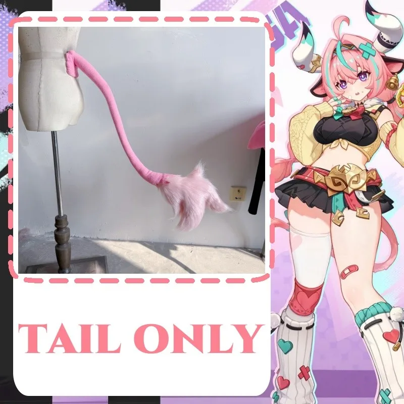 Genshin Impact Varesa 코스프레 Shoes Costume 100cm 620g Wig Tail Accessories Props Halloween Costumes for Girls Shoes