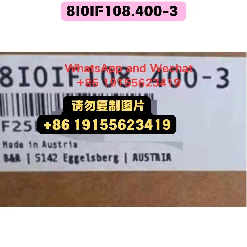 Brand new OEM disassembled parts 8I0IF108.400-3 controller Functional test OK Quick delivery