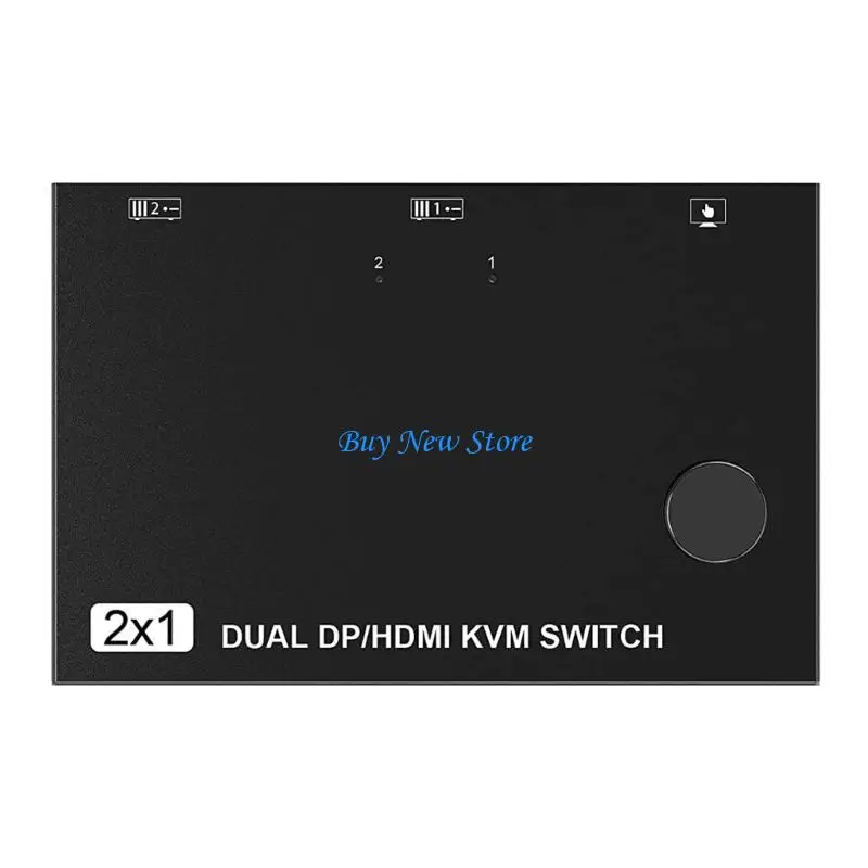 

20CE USB3.0 High Definition Port Double Channel KVM Switcher 202DH3 High Definition Display and Smooth Color Performances