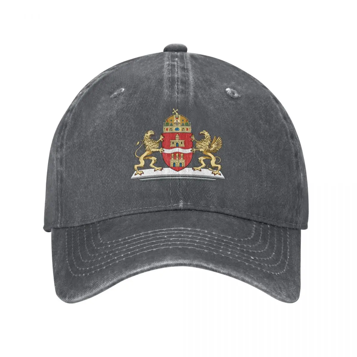 

Budapest Coat of Arms, Hungary Baseball Cap Golf Cap Beach Hats For Women Men's