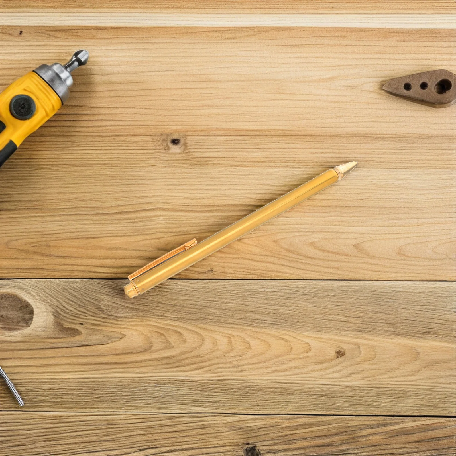 

Copper Dowsing Rod Telescoping Portable Probe Rod Durable Divining Tool Professional Water Metal Finding Divination Tools