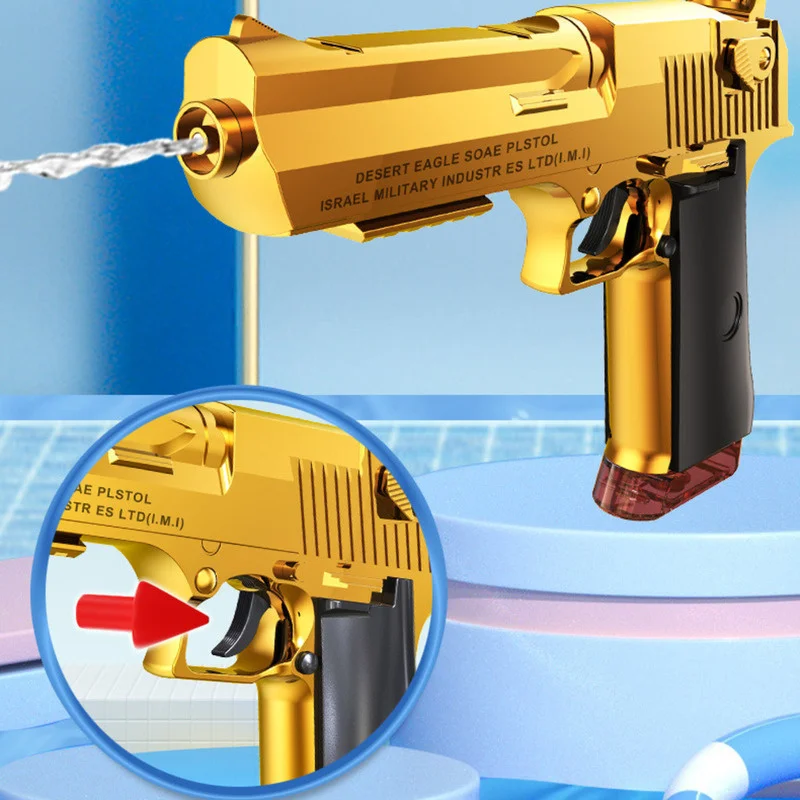 High Capacity Electric Water Gun Children\'s Toys Summer Outdoor Pool Pistol Shooting Water Beach Fun Toys for Children Boys