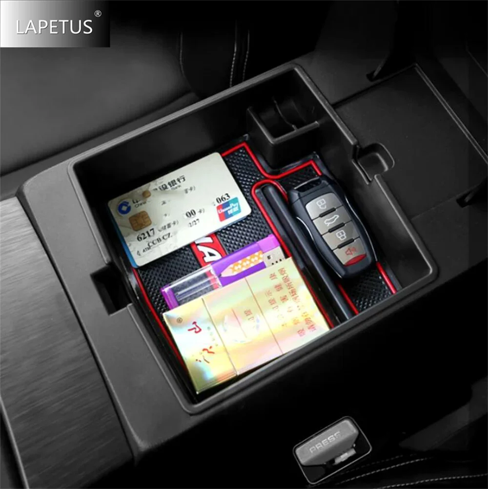 ABS Auto Console Centrale Organizer Vassoio Caso Bracciolo Scatola di Immagazzinaggio Multi-Funzione Copertura Accessori Misura Per Haval Jolion