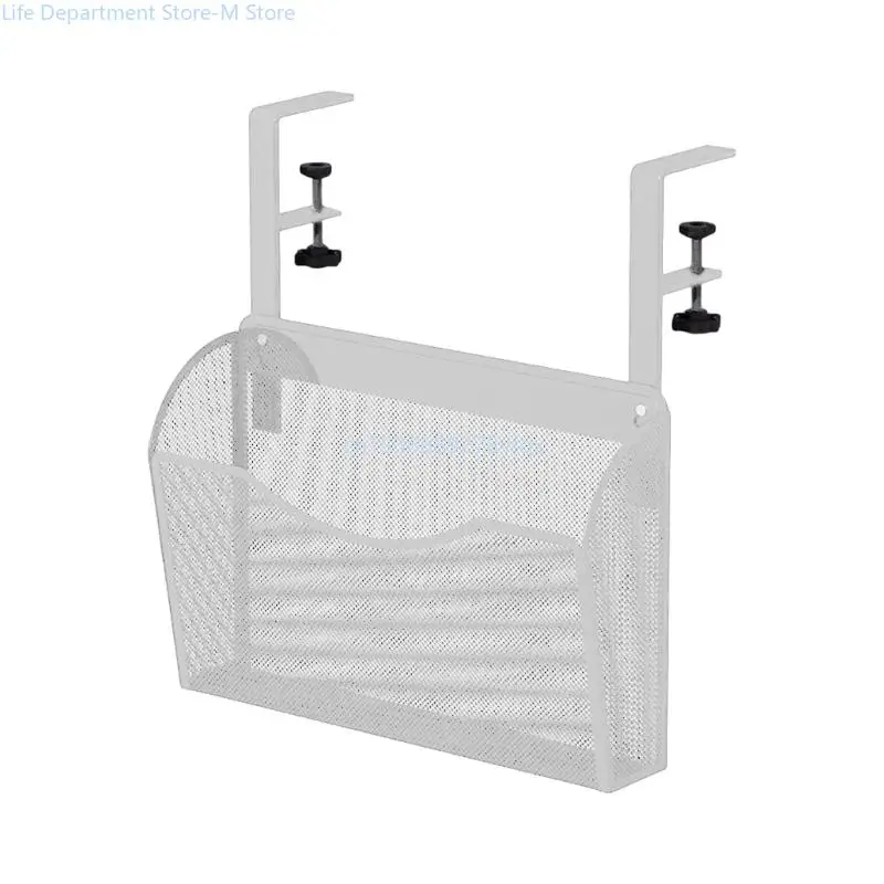 Convenient Desk Under Organization Container Practical Hanging Storage Basket