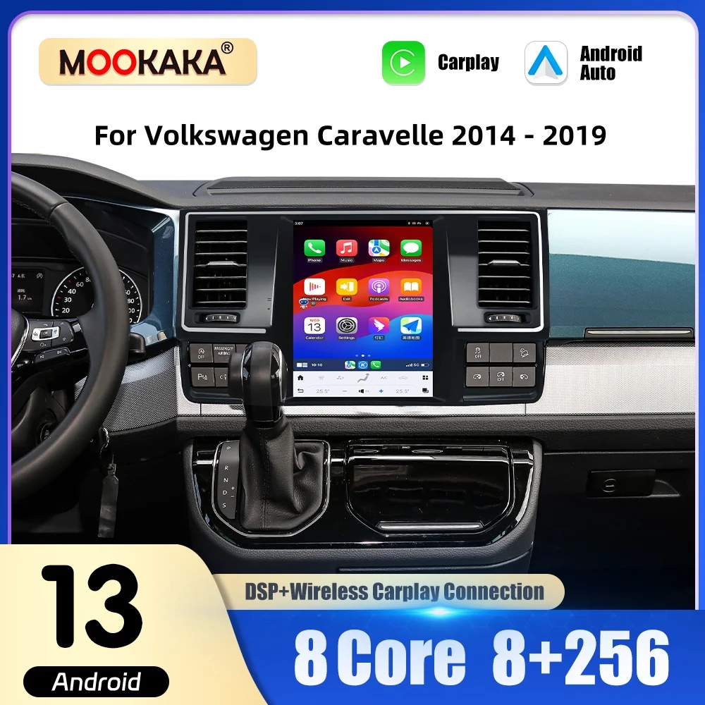 

Car Radio For Volkswagen Caravelle 2014 - 2019 Wireless Carplay Android Auto Multimedia Player GPS Autoradio Stereo Head Unit