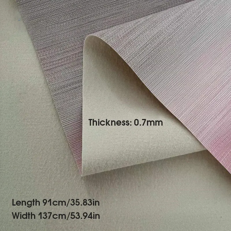 91x137cm Artificial Leather Rainbow Print Fabric PVC Leather Fabric Digital Printing Cloth for DIY Sewing Creative Clothing Bags