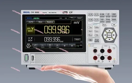 [Portable and Easy To Test] Puyuan DM858E Multimeter DM858 Portable Five-and-a-half-digit Digital Meter Touch Screen