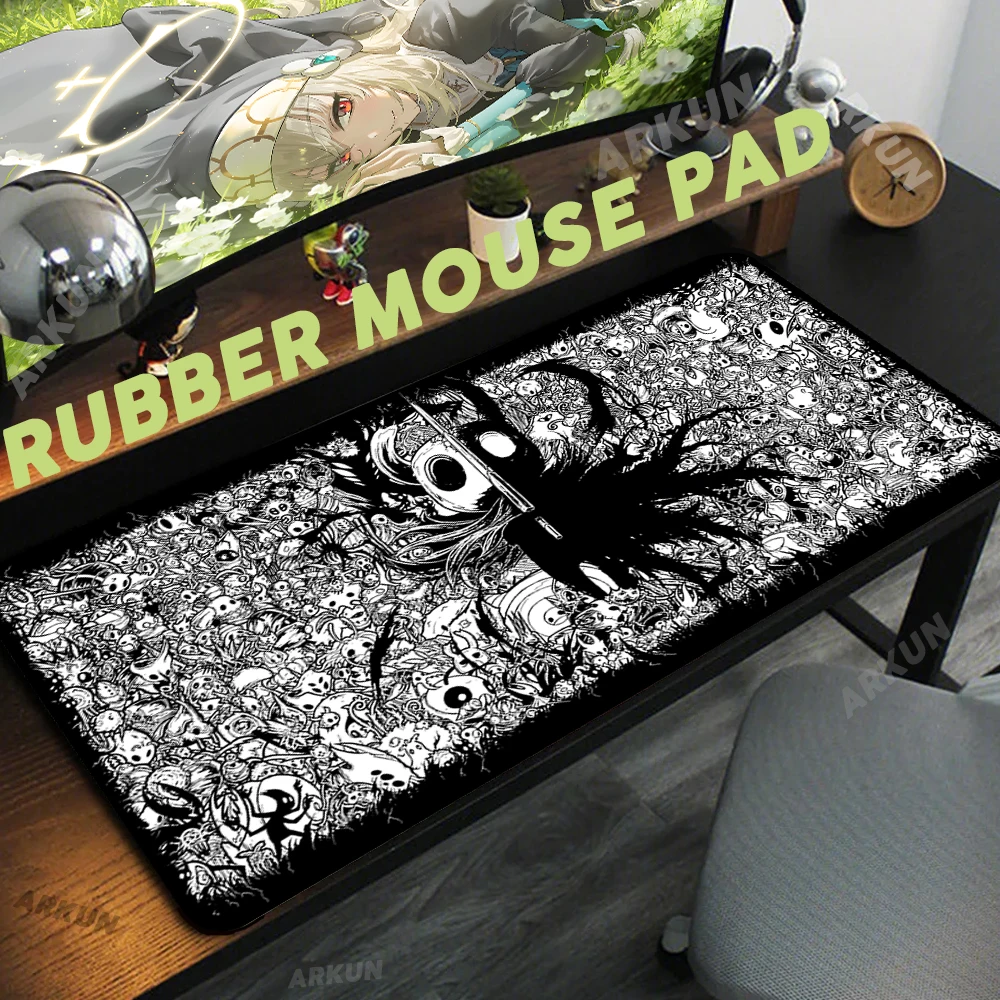 XXL Metroidvania-Like Game Hollow Knight Gaming Mousepads Large Mouse Mat Big Desk Non-Slip Rubber Mouse Pad Big Keyboard Mats