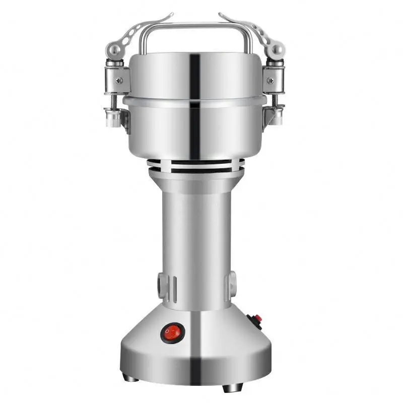 Commercial Electric Spice Grinder Large Capacity Dry Spice Herb Food Powder Grinder Multifunctional New Motor for Home Commercia