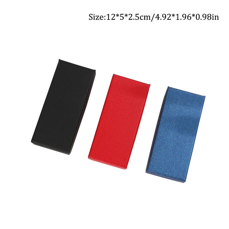 Rectangle Jewelry Keychain Gift Packaging Box Hairpin Necklace Gift Box For Jewelry Packaging Organizer Wedding Party