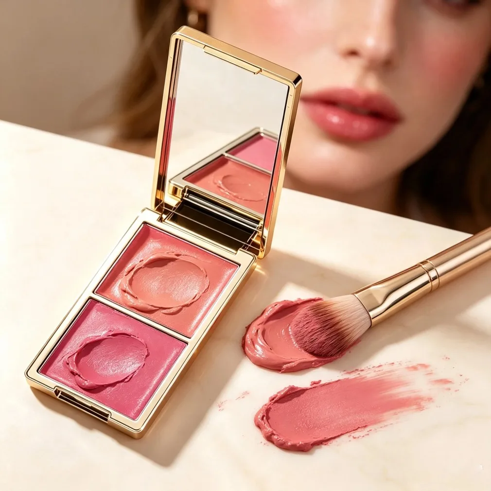 private-label-custom-logo-vegan-wholesale-gold-plated-palette-2in1-cream-blush-duo-two-color-rouge-face-makeup-blusher