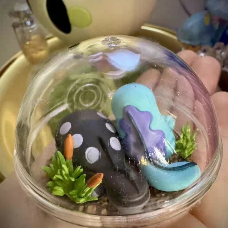 حقيقية إعادة مينت وقت الفراغ الكرة Trapinch Gonbe Slowpoke Goomy تحصيل عمل نموذج لجسم لعبة تحصيل هدية عيد ميلاد #4