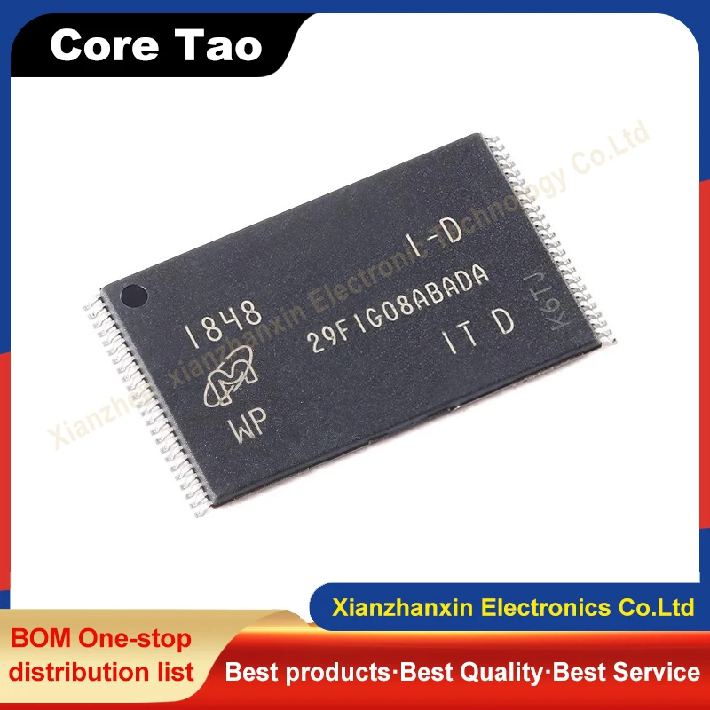 1pcs/lot MT29F1G08ABADAWP-IT:D 29F1G08ABADA  TSOP-48 1Gb NAND flash memory chips in stock