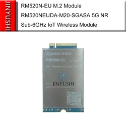 Quectel-ワイヤレスiotモジュール,RM520N-EU m.2,RM520NEUDA-M20-SGASA, 5g,nr Sub-6GHz,新規