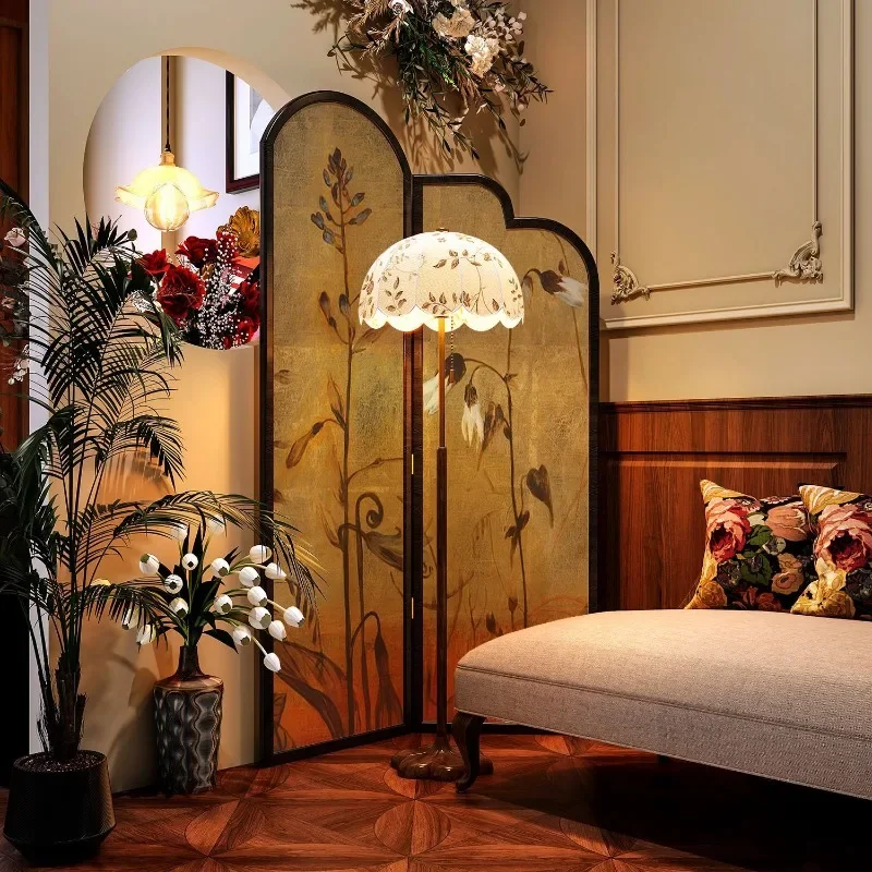 French folding screen partitions for living rooms, home dining rooms, sofa background decorations, corner concealment, American