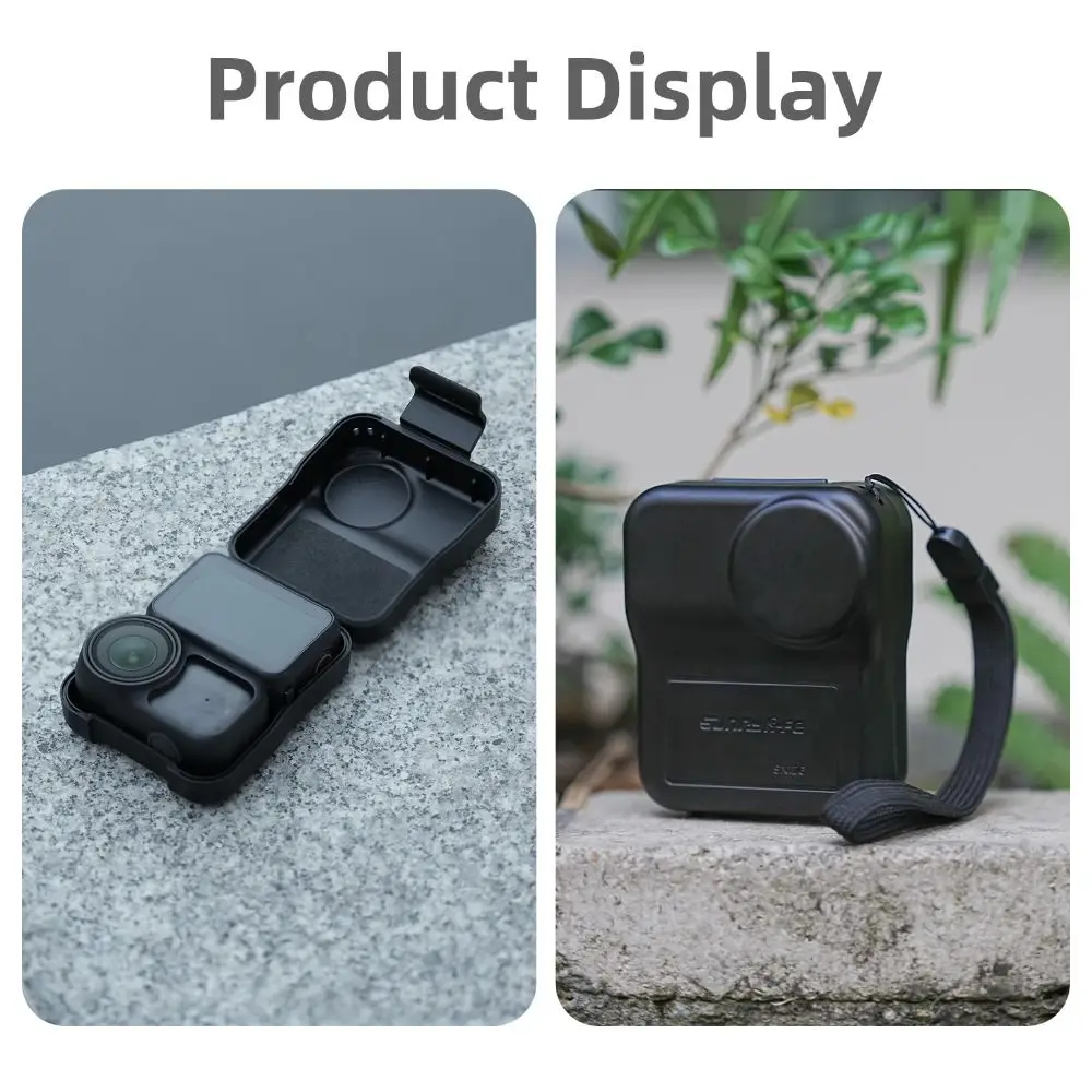 Portable Protective Case Anti-scratch Shockproof Camera Protection Shell Dustproof with Lanyard Storage Box for DJI Osmo Nano