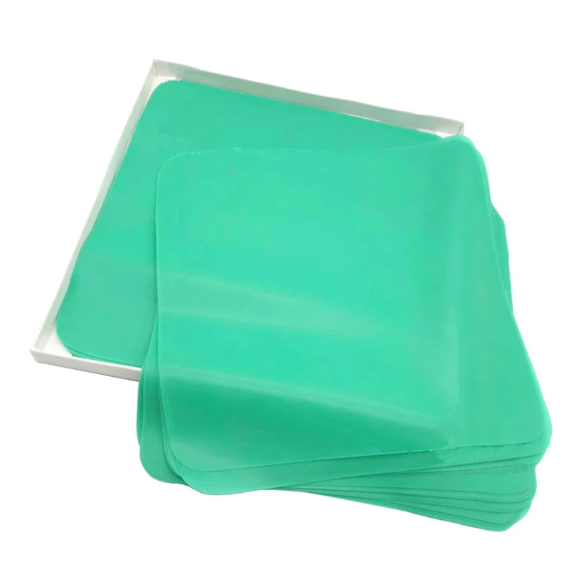 10/36/52Pcs Dental Rubber Dam Sheet 6x6 5x5 Natural Latex Rubber Barrier Dams Dental Materials for Teeth Whitening