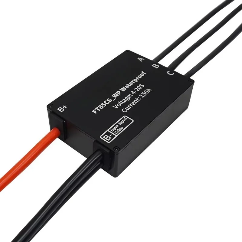 IP68 Waterproof FT85CS ESC 85V 150A UART Programmable Aluminum Controller Housing,Non-VESC For E-Scooter,Ebike AndRobotEquipment