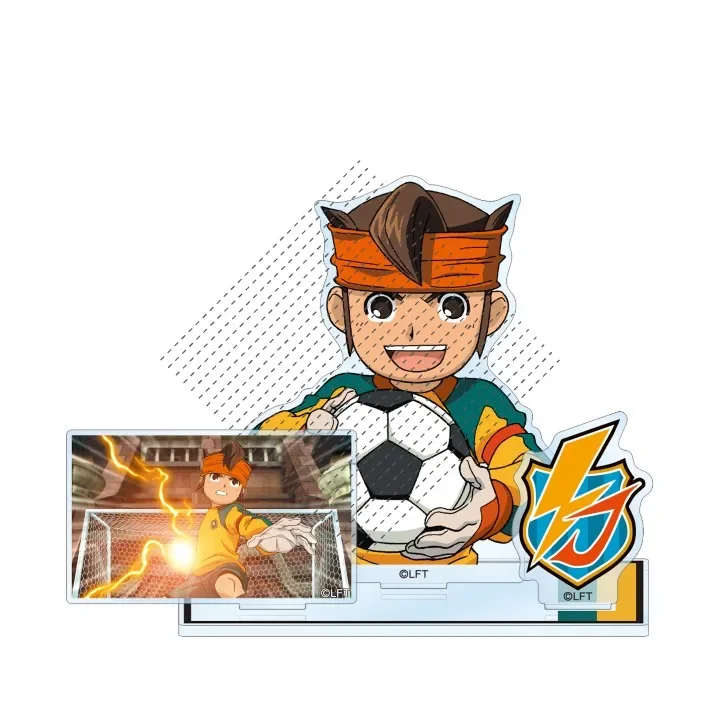 Game INAZUMA ELEVEN 11 Acrylic Stand Doll Anime Endo Mamoru Asuto Inamori Ryohei Haizaki Figure Model Plate Cosplay Toy Gift