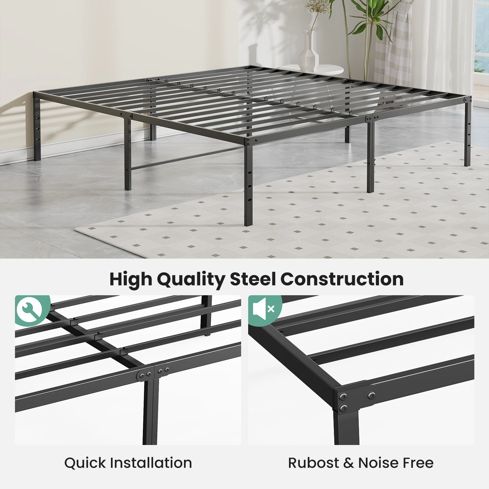 Thumbnail 3 - #7 Best Selling Metal Platform Beds