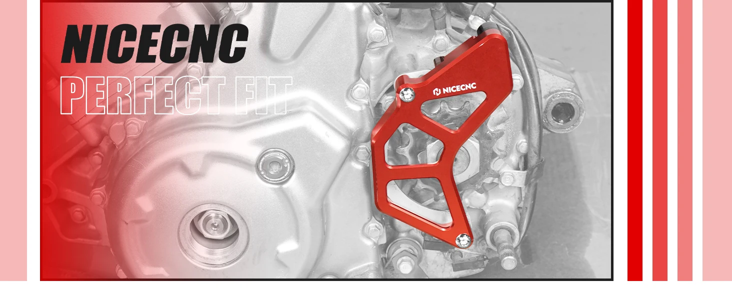 NICECNC Kettenradabdeckung Kettenführungsschutz für Yamaha Raptor 700R 2009-2026 1S3-15421-00-00 für Raptor 700 SE 2006-2026 – Detail 4