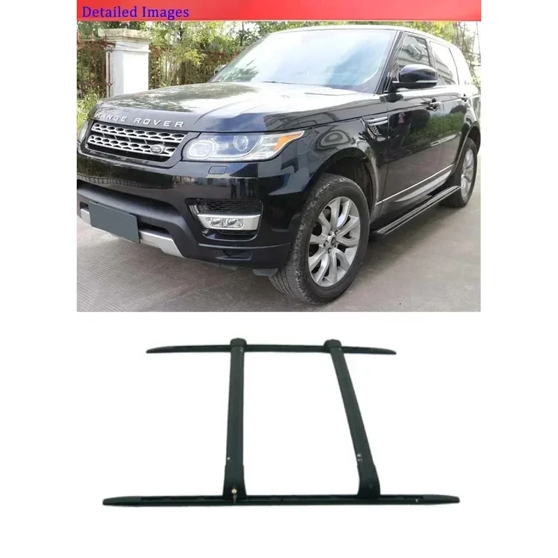 Noble Custom Aluminum Rails Car For LAND ROVER DISCOVERY 4 3 Large Capacity Two Vertical Pole Roof Rack