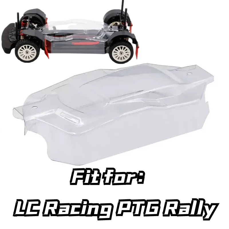 LC Racing C8003 PTG Rally obudowa obudowa 1/10 RC PC poliwęglanowa osłona przeciwpyłowa chroń silnik ESC wał napędowy