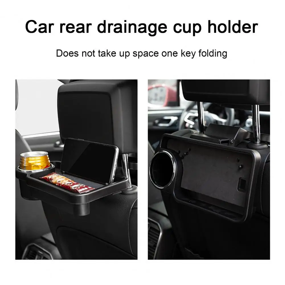 

Car Cup Holder Practical Adjustable Design High Stability Car Headrest Drink Holder Stand Auto Supplies