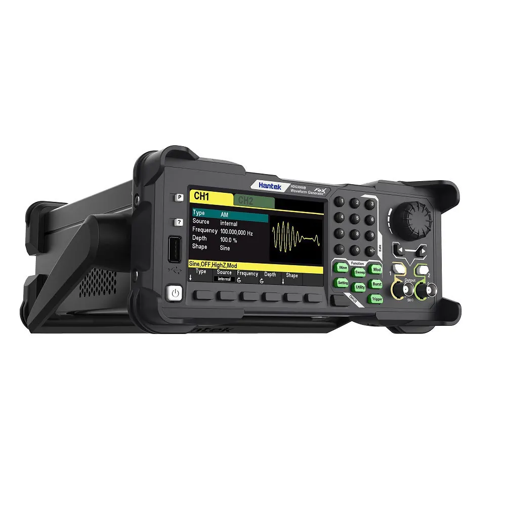 

Hantek HDG3012B/HDG3022B Waveform Generator 5 in 1 Pulse & Function & Harmonic Generator & Frequency Meter
