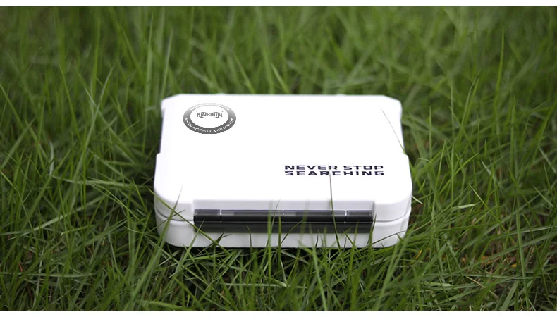 KÖNIGHEIT Angeln Tackle Box Mini Lagerung Fall Fliegen Angeln Tackle Box Angeln Löffel Haken Köder Lagerung Box Angeln Zubehör – Detail 23