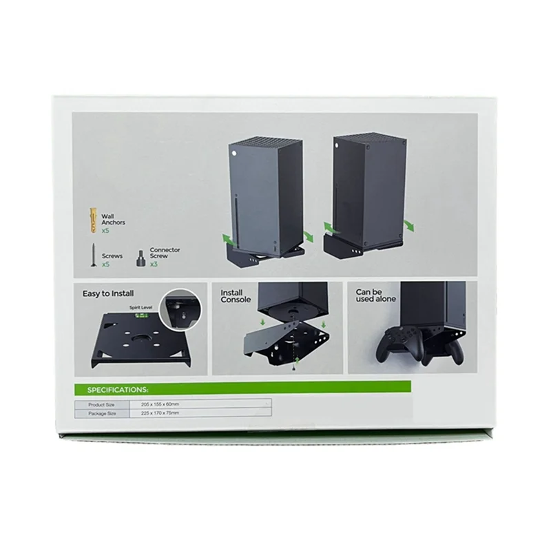 ملحقات استبدال حامل المضيف المثبت على الحائط لوحدة التحكم في الألعاب من السلسلة X ملحقات الألعاب