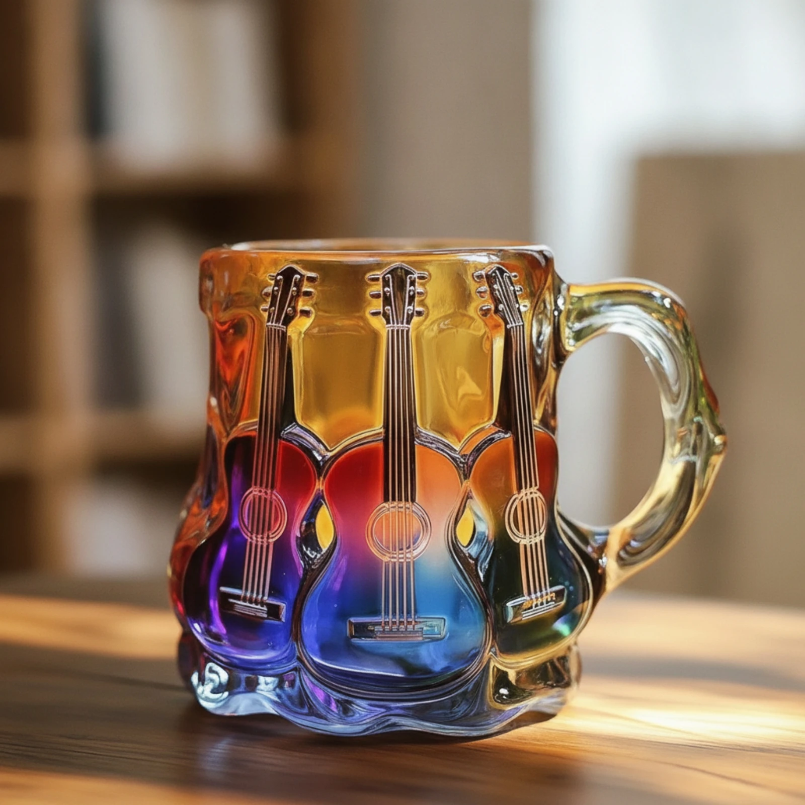 Book Stack Mug Ornament Literary Mug Shaped Decoration Resin Book Ornament Decorative Figurine Colorful for Readers, Bookshelf