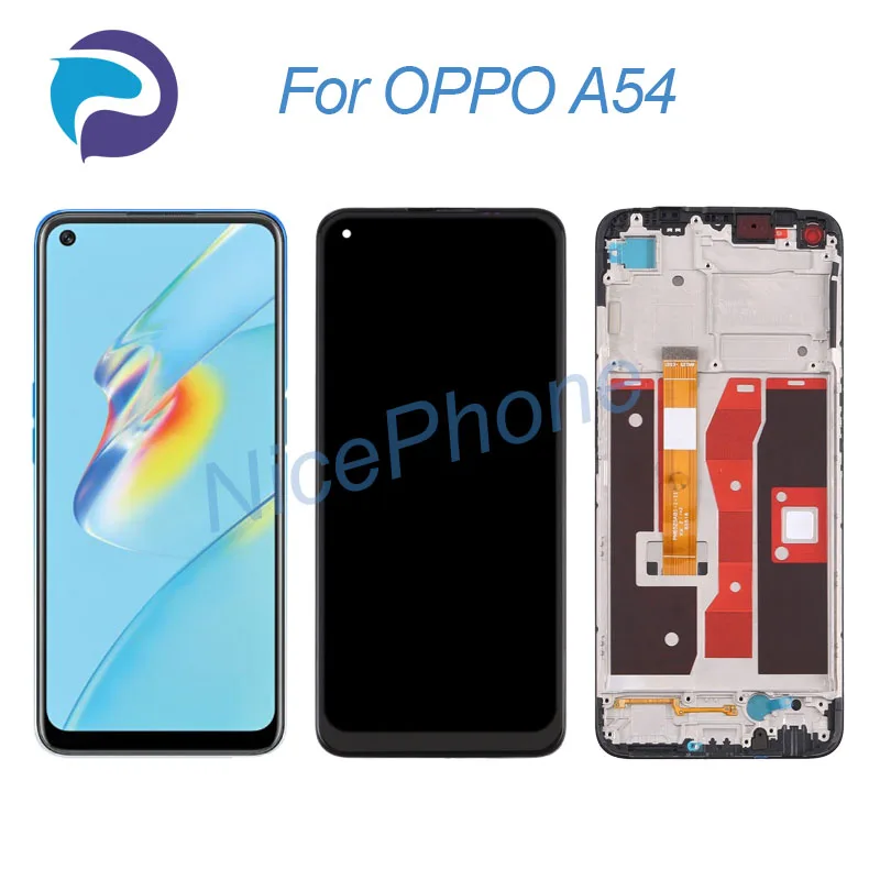 

for OPPO A54 LCD Screen + Touch Digitizer Display 1600*720 CPH2239 A54 LCD Screen Display