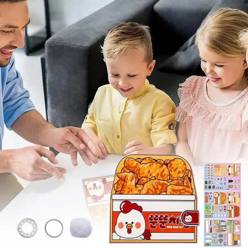 Quiet Books For Toddler 3D Pages Preschool Book Sensory bustle Book Colorful Toddler Activity Book Kindergarten bustle Book