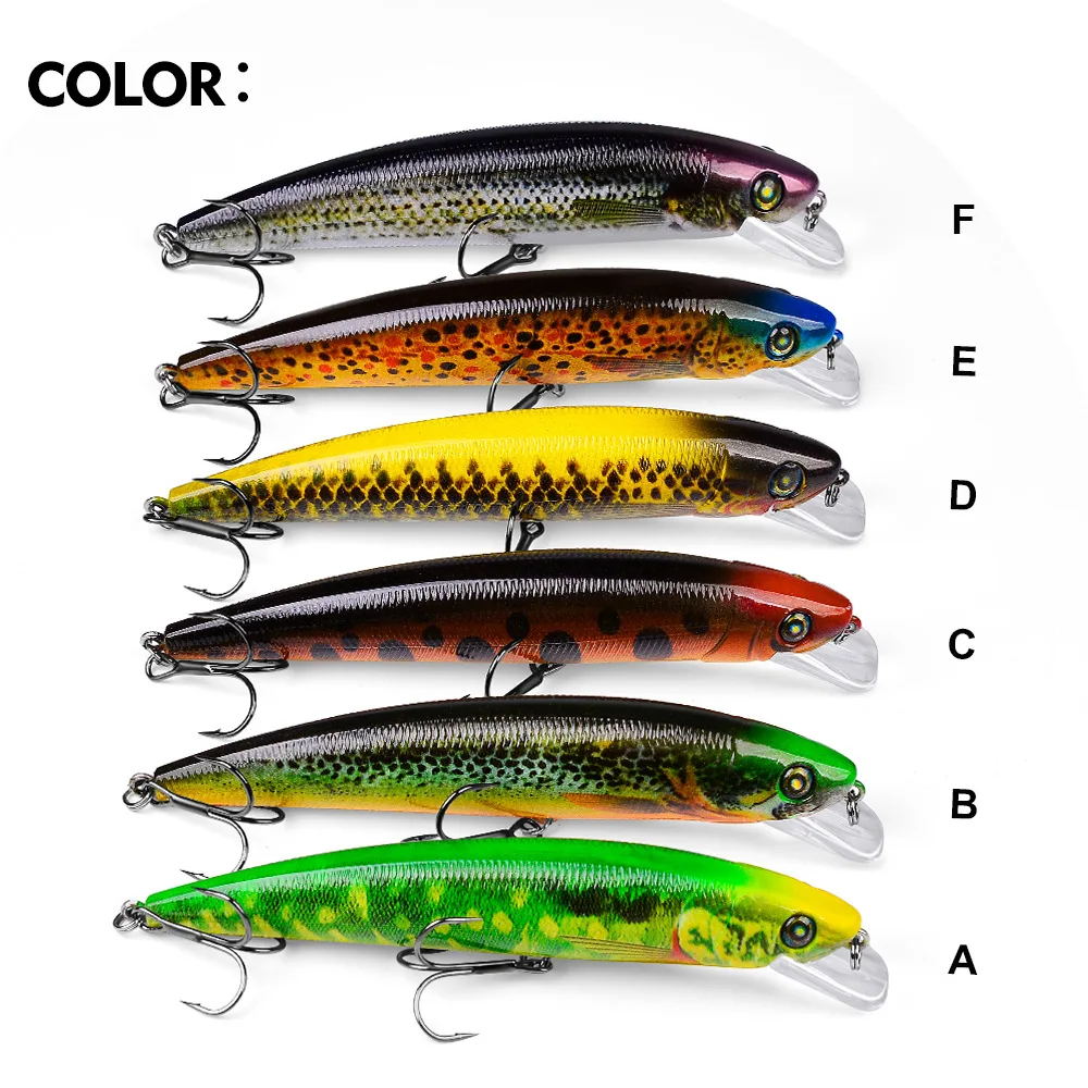 New Inner Laser 14cm19g Bionic Lure Floating Walker Hard Bait Artificial Pencil Lure Tackle for Sea Bass Pike Fishing Lure