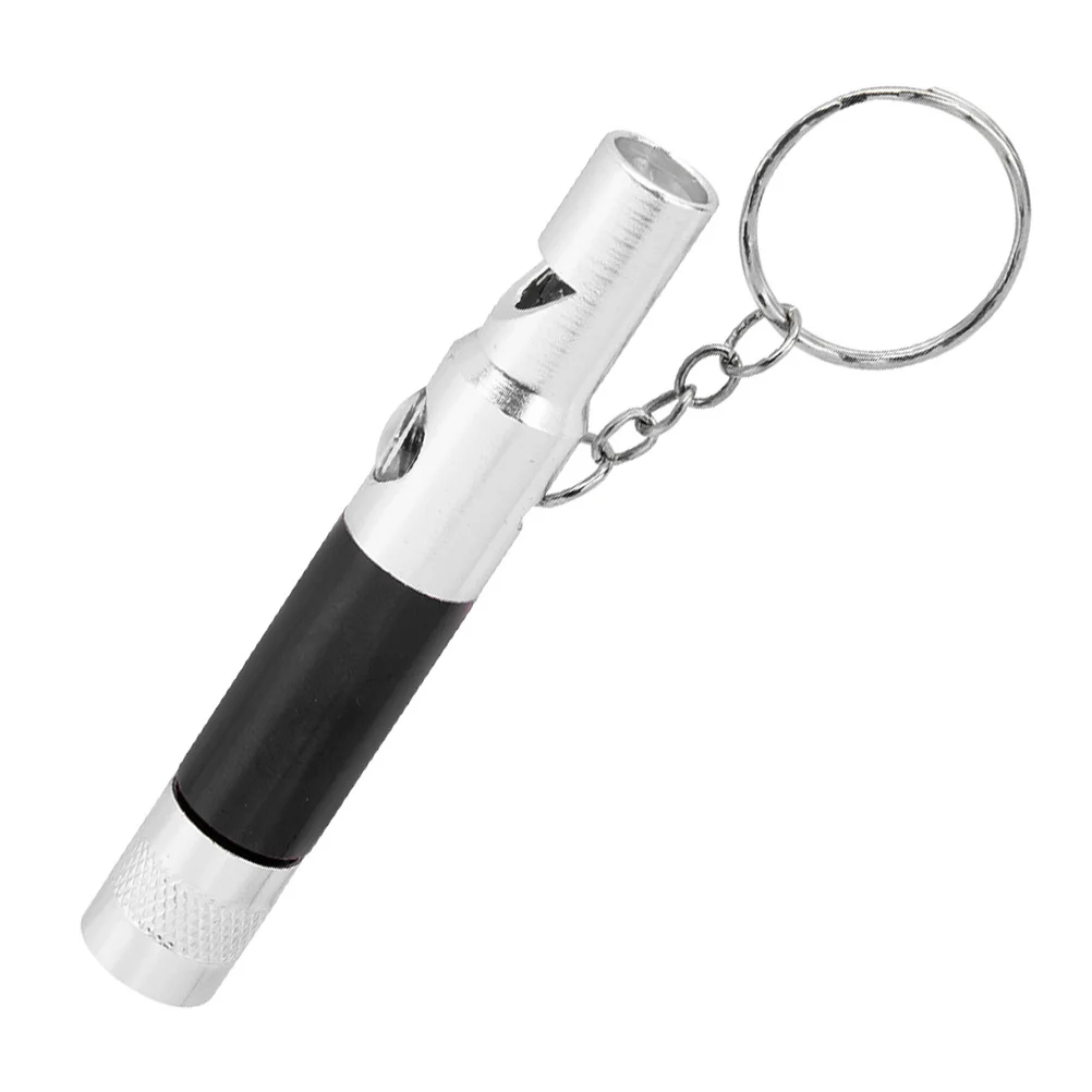 Outdoor Survival Whistle with Compass Flashlight Loud Safety Alert Multi-Tool for Camping Hiking Self-Rescue Scenarios