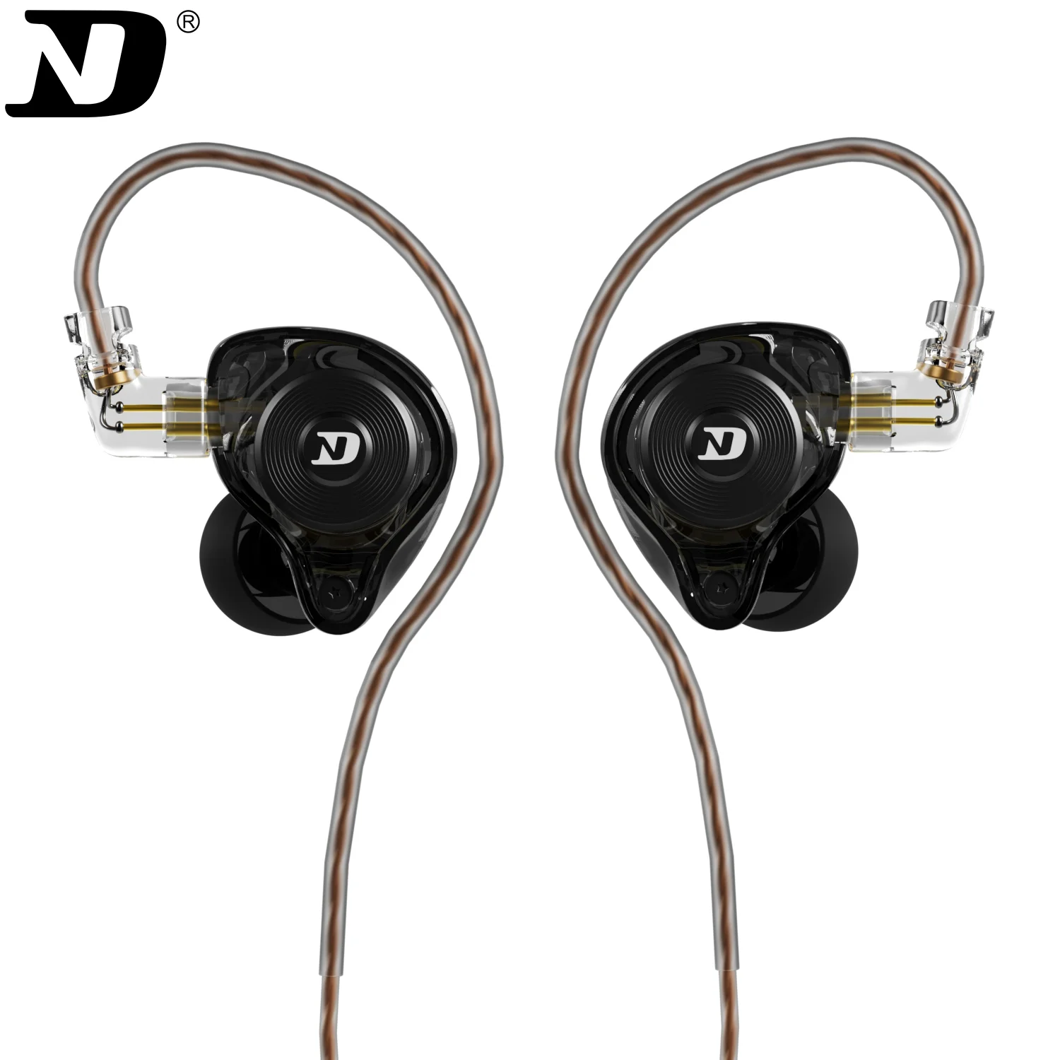

ND LEO HiFi Headphones Dynamic Drive Game Earphone Stereo Bass Earbud DJ Music Cancelling Sport Headsets with Detachable Cable