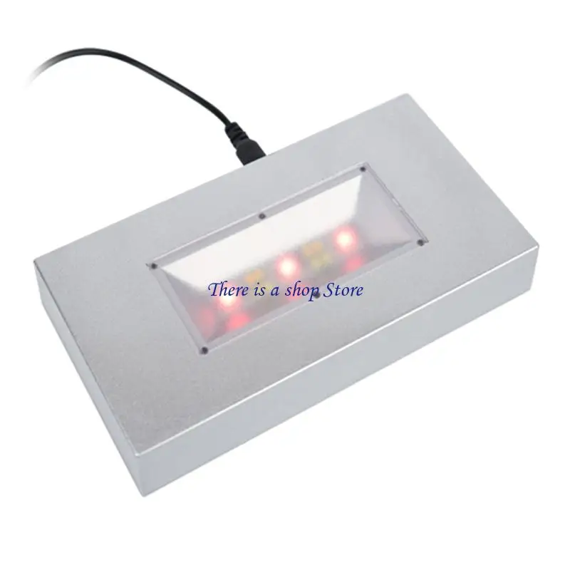 D0AD LED 조명 스탠드 기본 색상 변경 라이트 스탠드 크리스탈 조각상 보석 LED 디스플레이 기반이 이벤트 파티 디스플레이