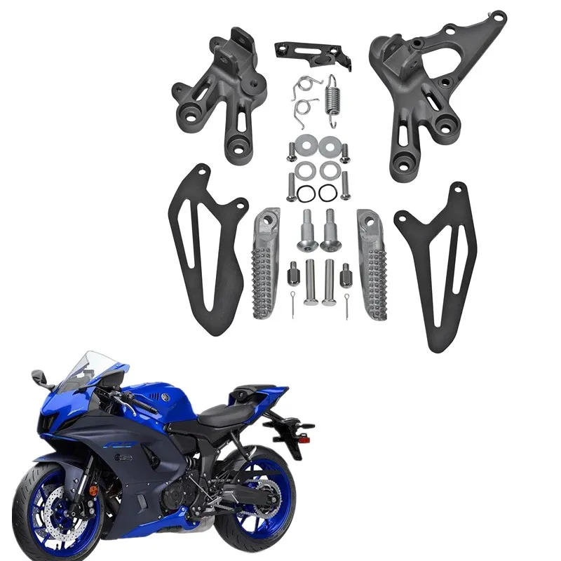 

For Yamaha YZF-R7 YZFR7 YZF R7 2022-2023 Motorcycle Acsessories Driver Foot Pegs Pedals Bracket Mount