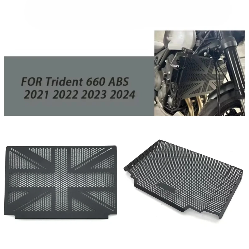 For Triumph Trident 660 ABS Trident660 2021 2022 2023 2024, Motorcycle Radiator Protective Cover, Front Cooler Protective Cover
