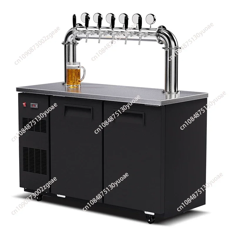 Máquina de cerveza comercial, máquina de cerveza fresca, máquina de venta de vino integrada, equipo automático