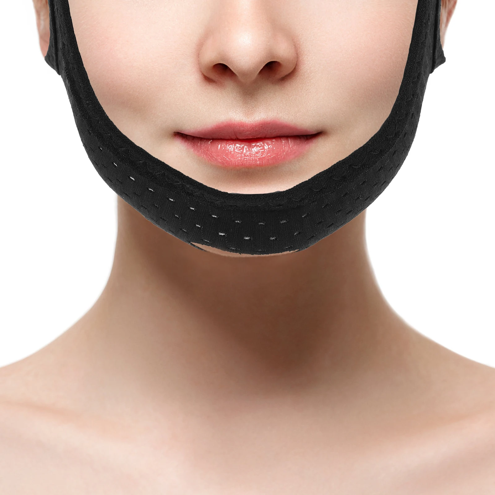 

Anti Snore Chin Straps Comfortable Solution for Breathing Correction Device Stops Mouth Open During Sleep Ultra